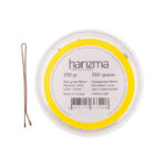 Невидимки для волос Harizma, 70 мм, прямые, коричневые (h10542-15B)