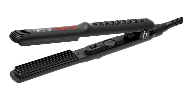 Тройная плойка-волна для волос Harizma Pro Waver с турмалиновым покрытием (h10331W)