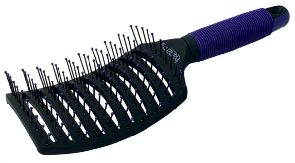 Щетка для волос Harizma, продувная, «Ночная фиалка» (h10703-32)