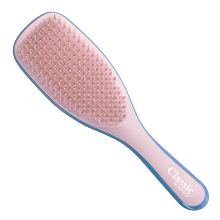 Щетка для волос Harizma, овальная, продувная, черная (h10682)