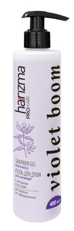 Увлажняющий гель для душа Harizma Violet Boom, 400 мл (h20900)